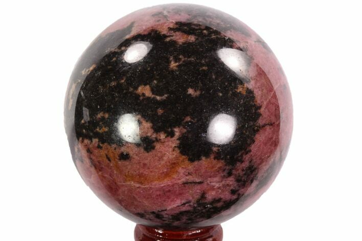 Beautiful, Rhodonite Sphere - Madagascar #95052